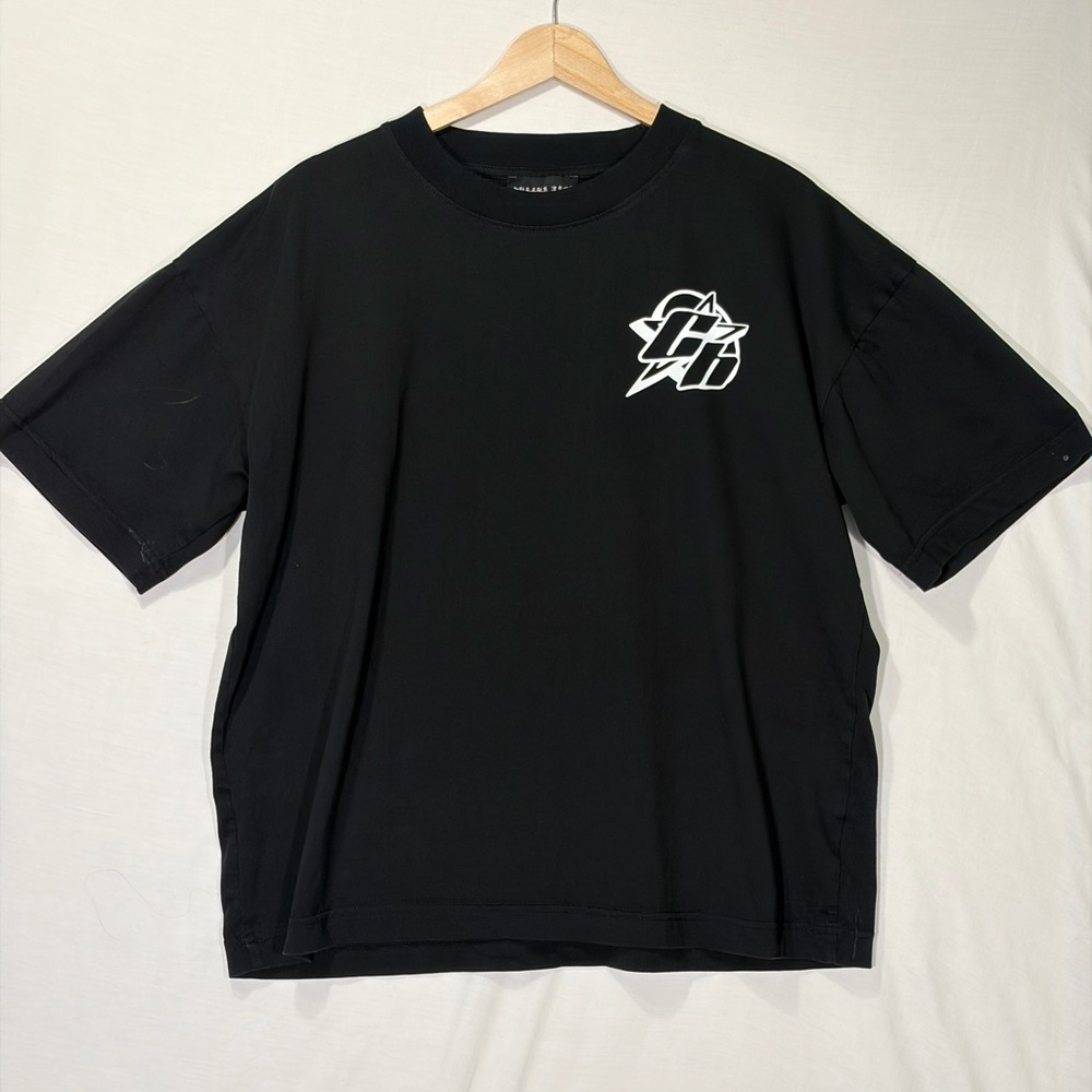 Common Hype Black Graphic Tee - Fits Like Small
